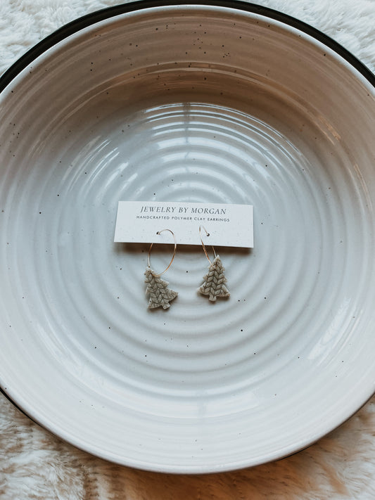 Granite Christmas Tree Dangles